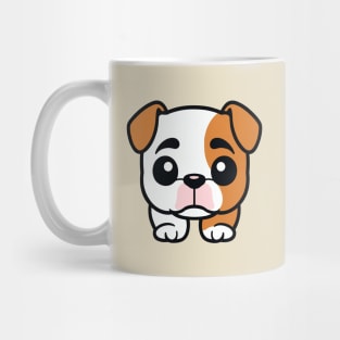 cute baby bulldog Mug